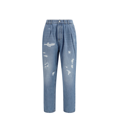 Worn-effect Jeans - Image 1