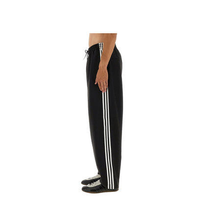 Black Drawstring Fastening Wide Leg Trousers - Image 4