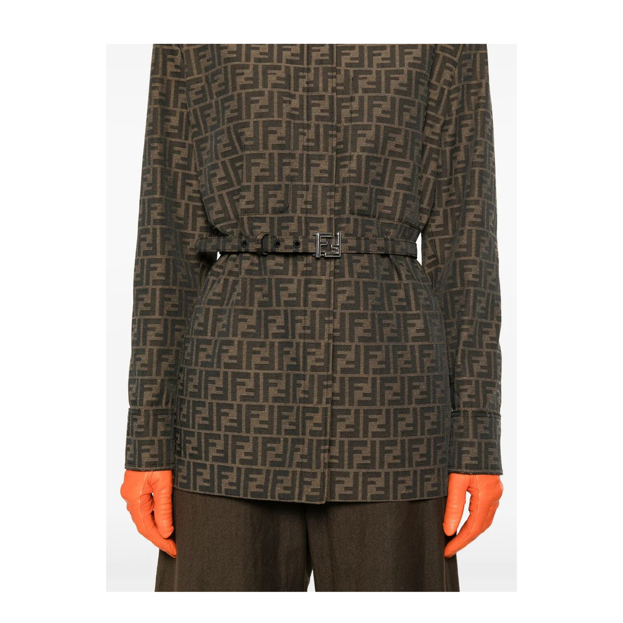 Jacquard Canvas Shirt Jacket - Image 5