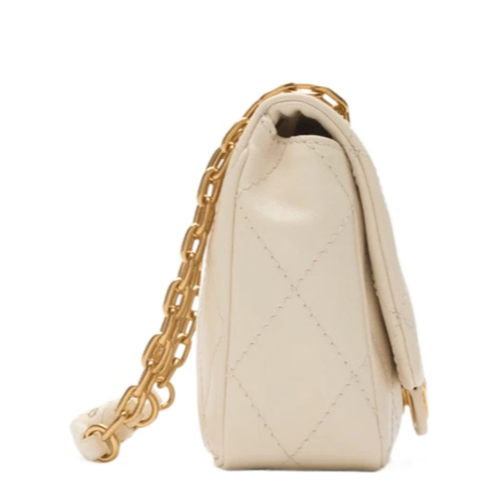 Small Strand Bag Leather Cream - Image 2