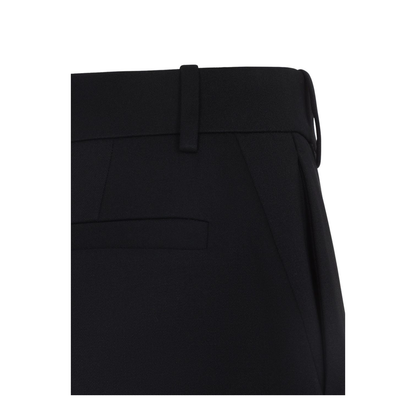 High Waist Wool Trousers - Image 5