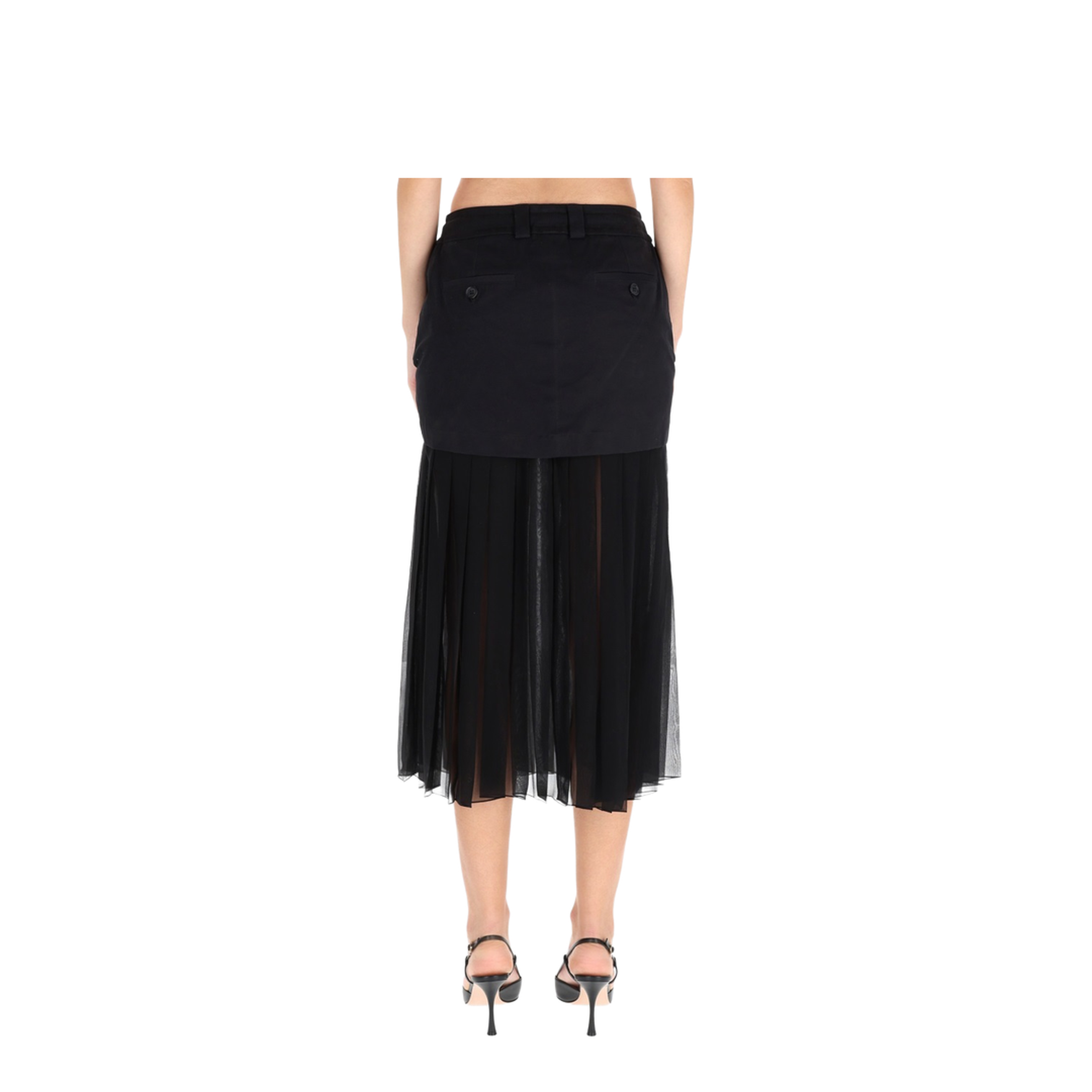 Silk Midi Skirt - Image 4