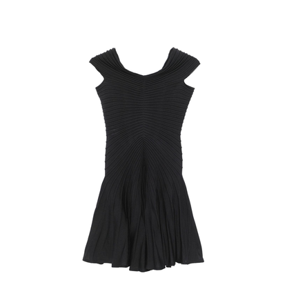 Textured Knit Mini Dress - Image 1