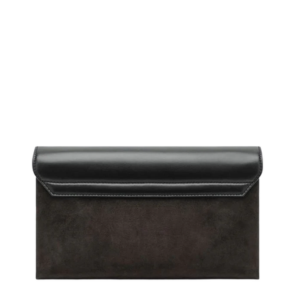 Sartorial Suede And Calf Crossbody Bag - Image 2