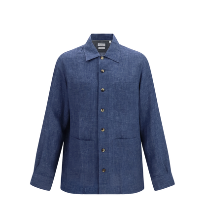 Easy Fit Linen Shirt - Image 1