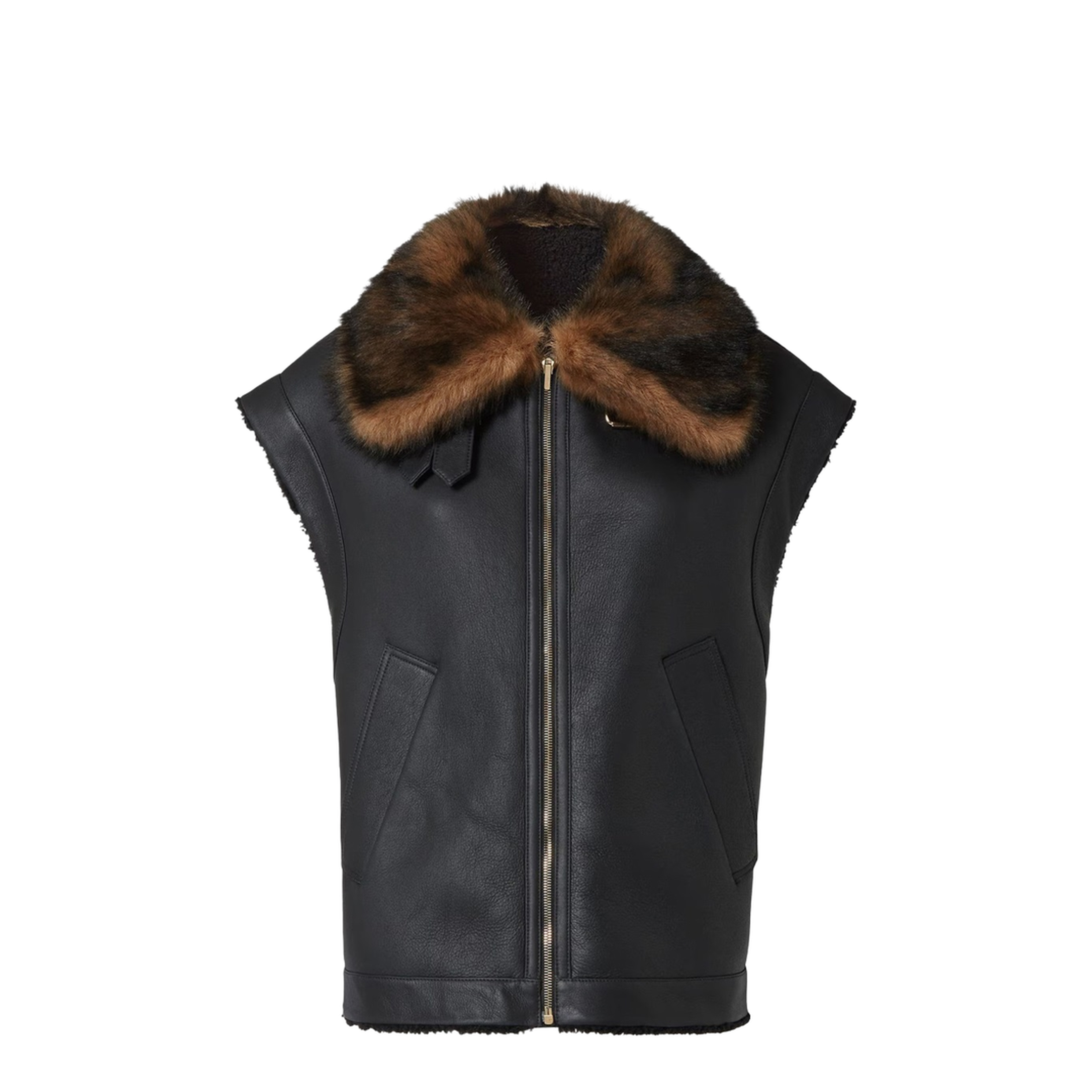 Sheepskin Fur Vest - Image 1