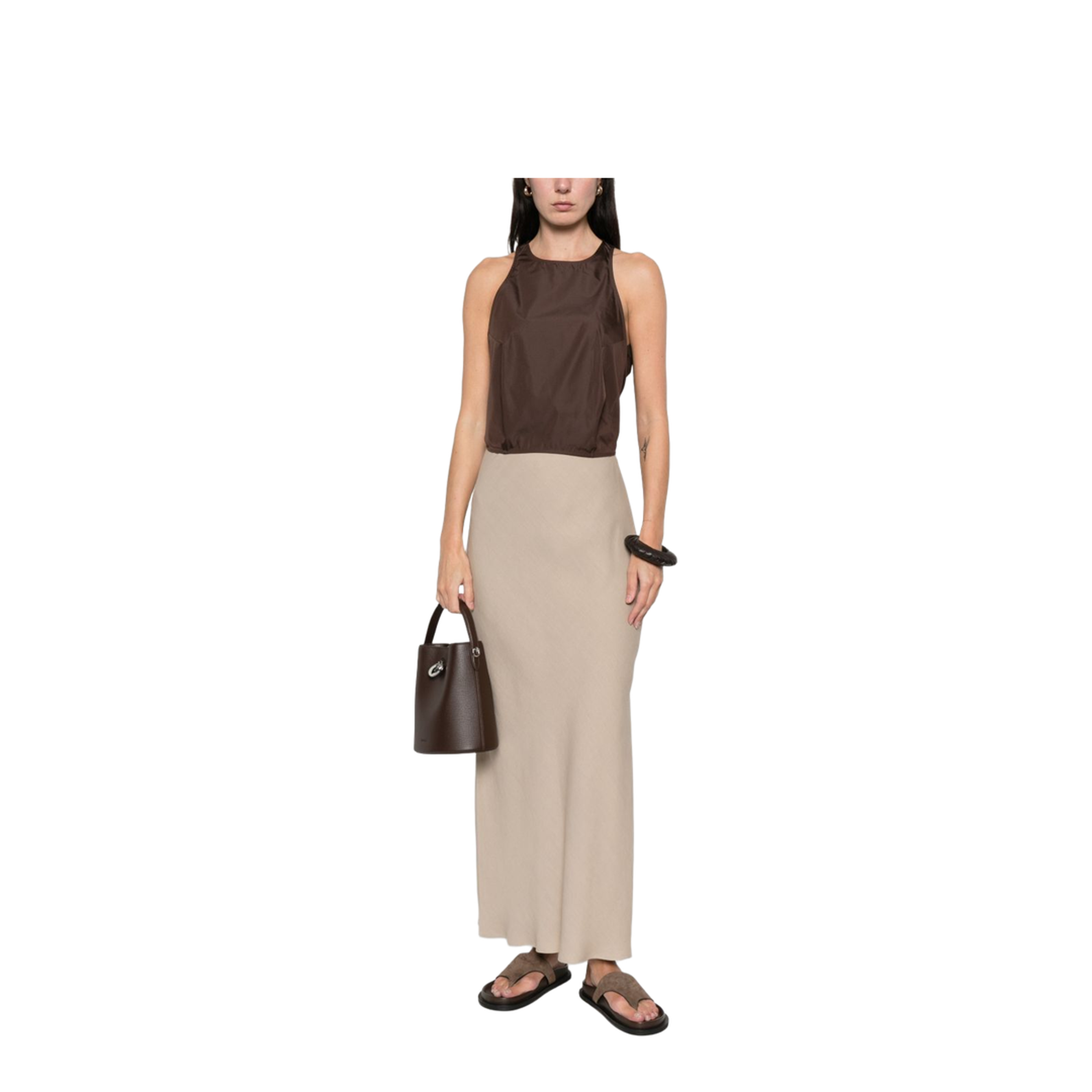 Line Blend Long Skirt - Image 2
