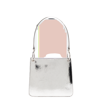 Otto Small Sheepskin Tote - Silver - Image 1