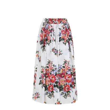 Long Skirt with a Floral Print - Image 1