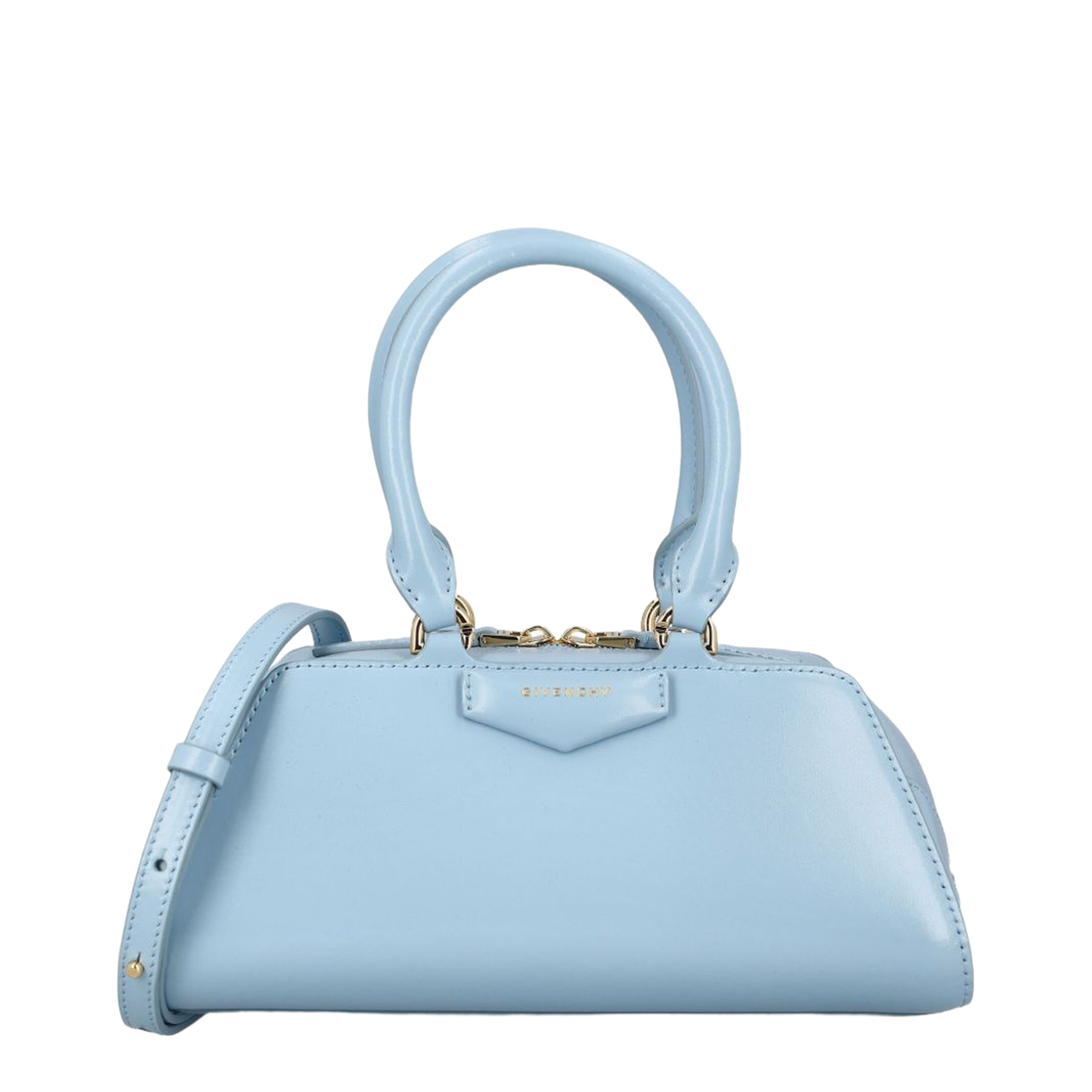 Mini Antigona East-West Bag in Box Leather - Image 3