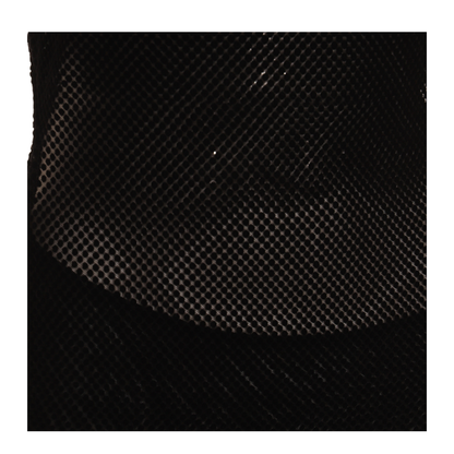 Mesh Dress with Flocked Logo - Image 7