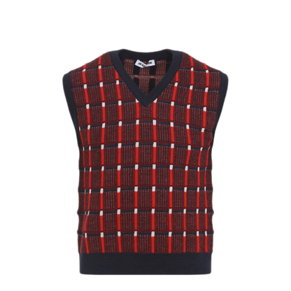 Sleeveless Knitted Vest - Image 3
