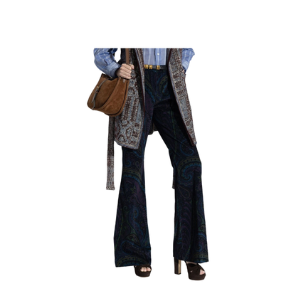 Corduroy Trousers Flared Legs - Image 2