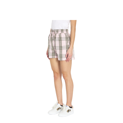 Cotton Check Shorts - Image 2