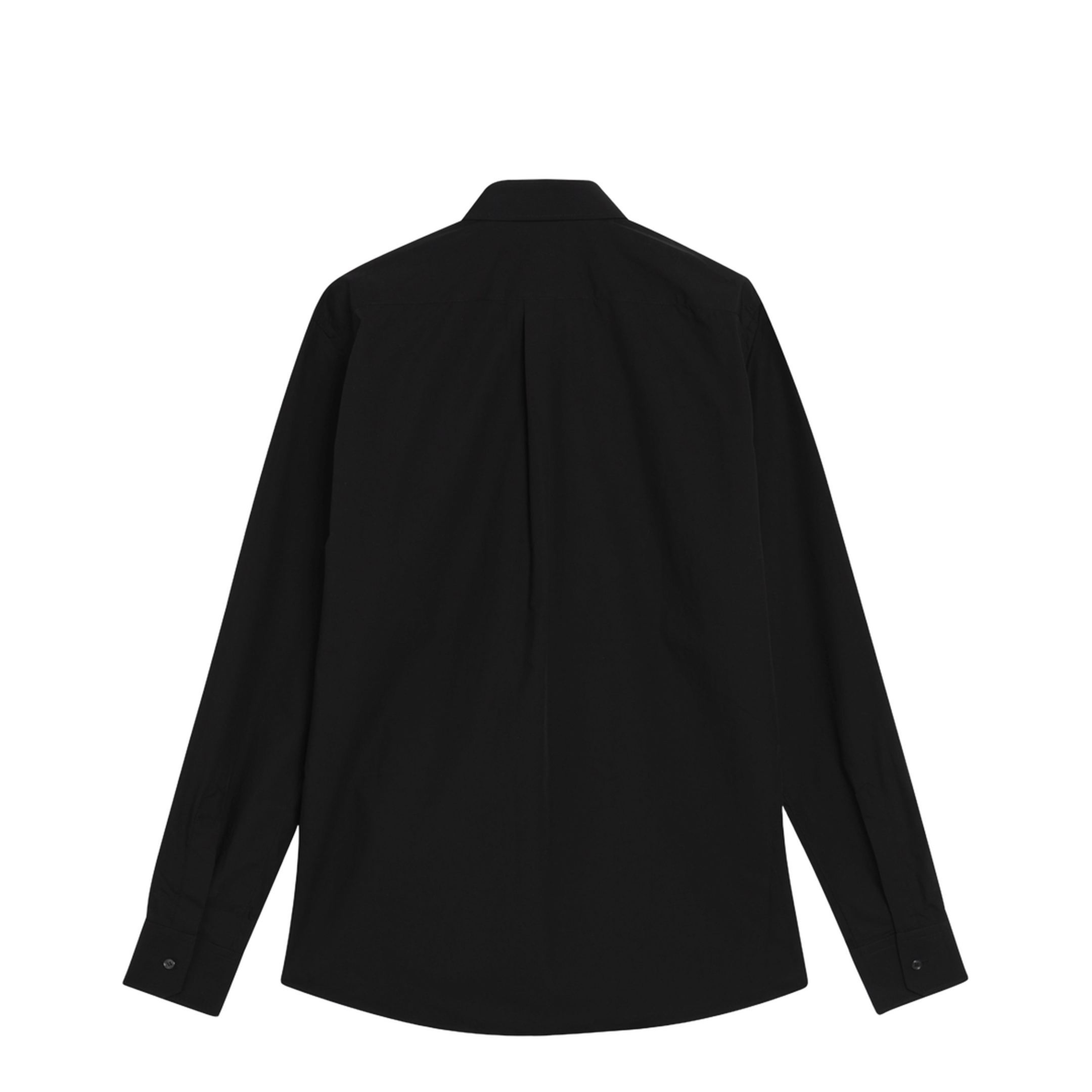 Black Cotton Shirt - Image 2