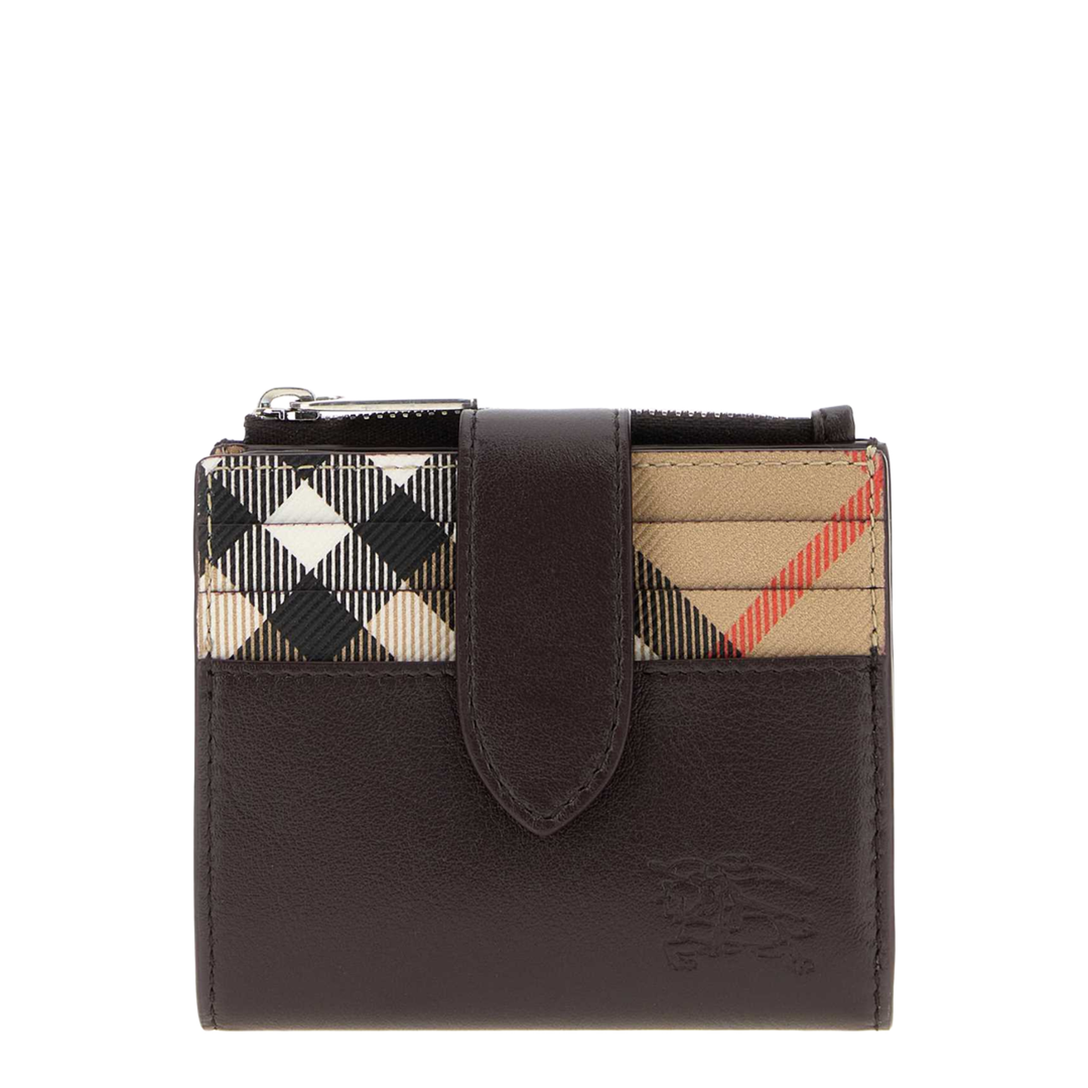 Chocolate Leather Wallet - Image 1