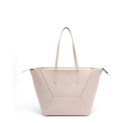 Leather Tote Bag with Pouch - Image 2