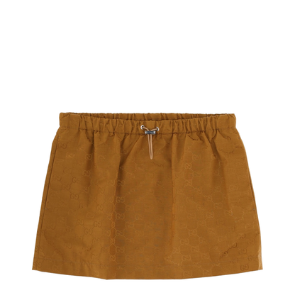 Miniskirt with GG Texture - Image 1