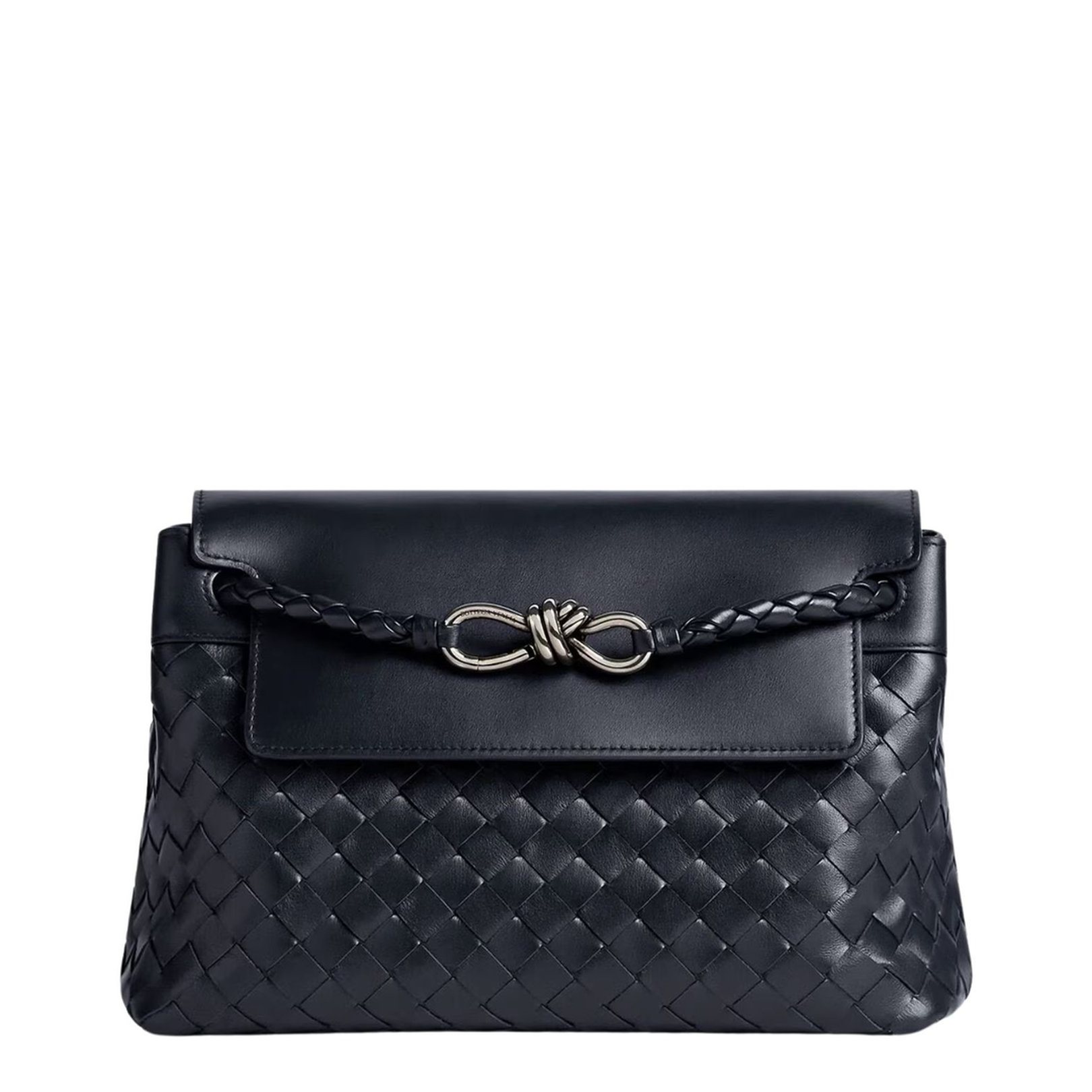 Andiamo Small Leather Messenger Bag Nocturnal - Image 1