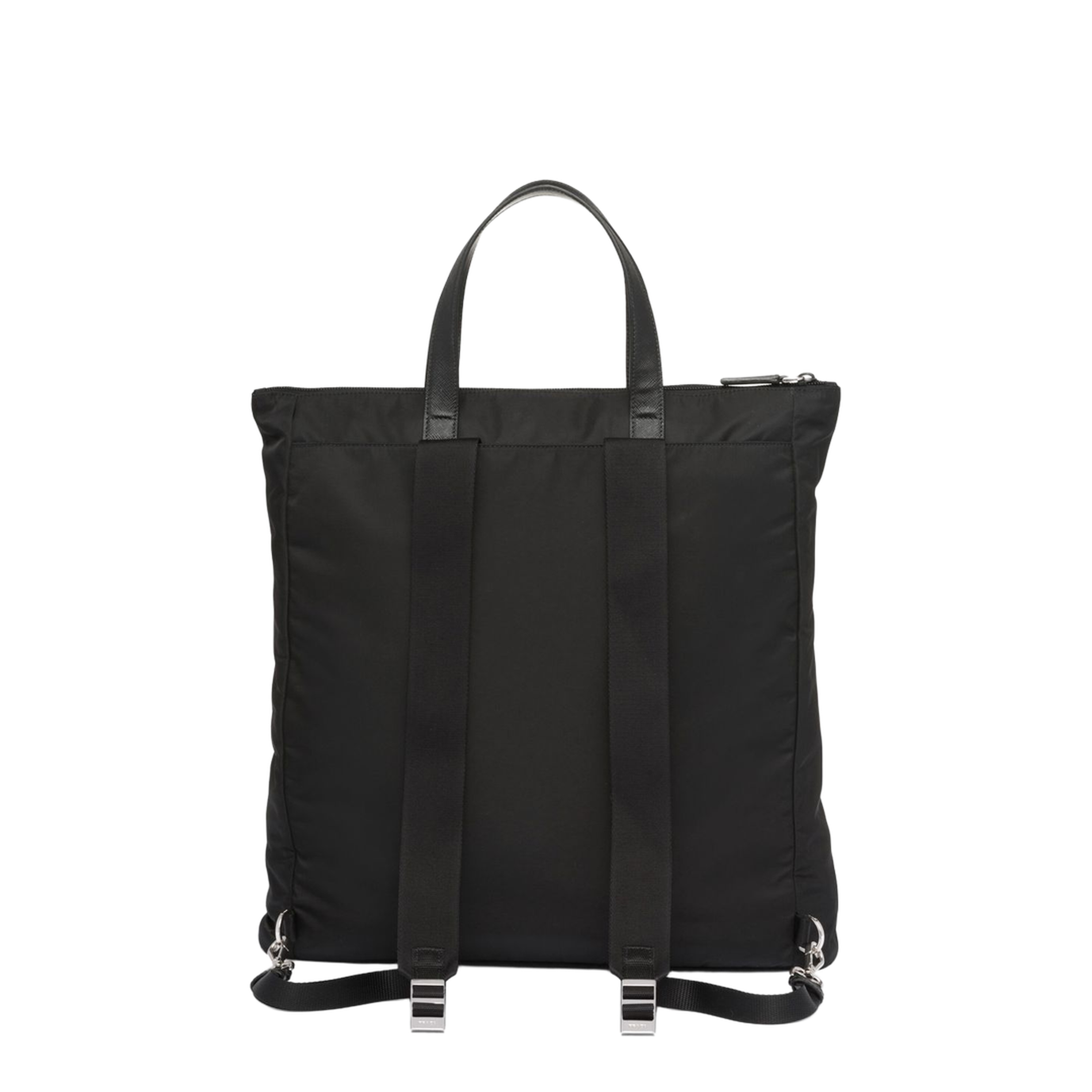 Black Re-Nylon shopping bag - Image 4