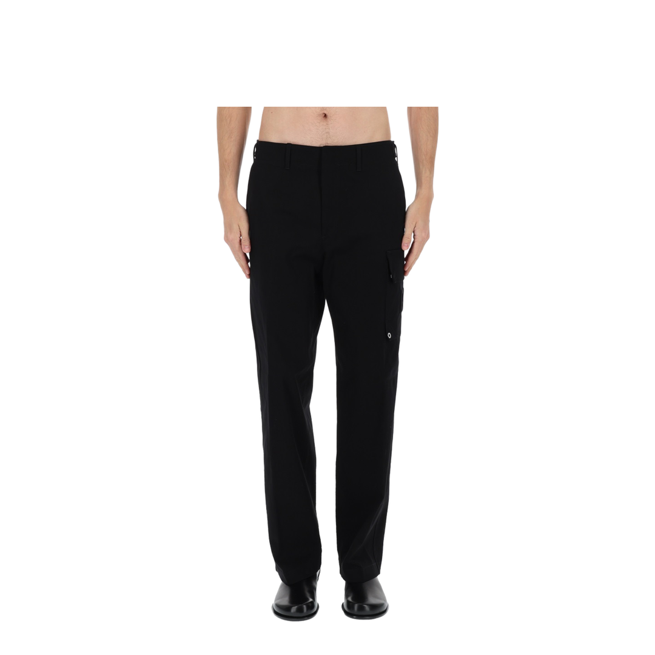 Black Gabardine Trousers - Image 6