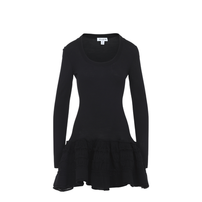 Ruffle Mini Dress - Image 3