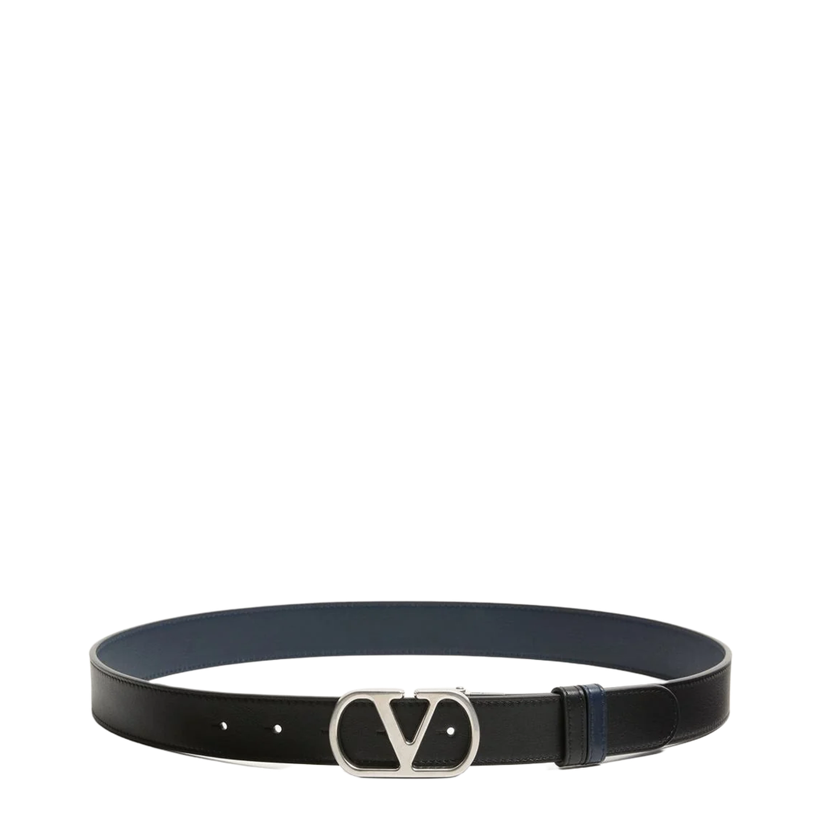 Leather Belt With Vlogo - Image 1