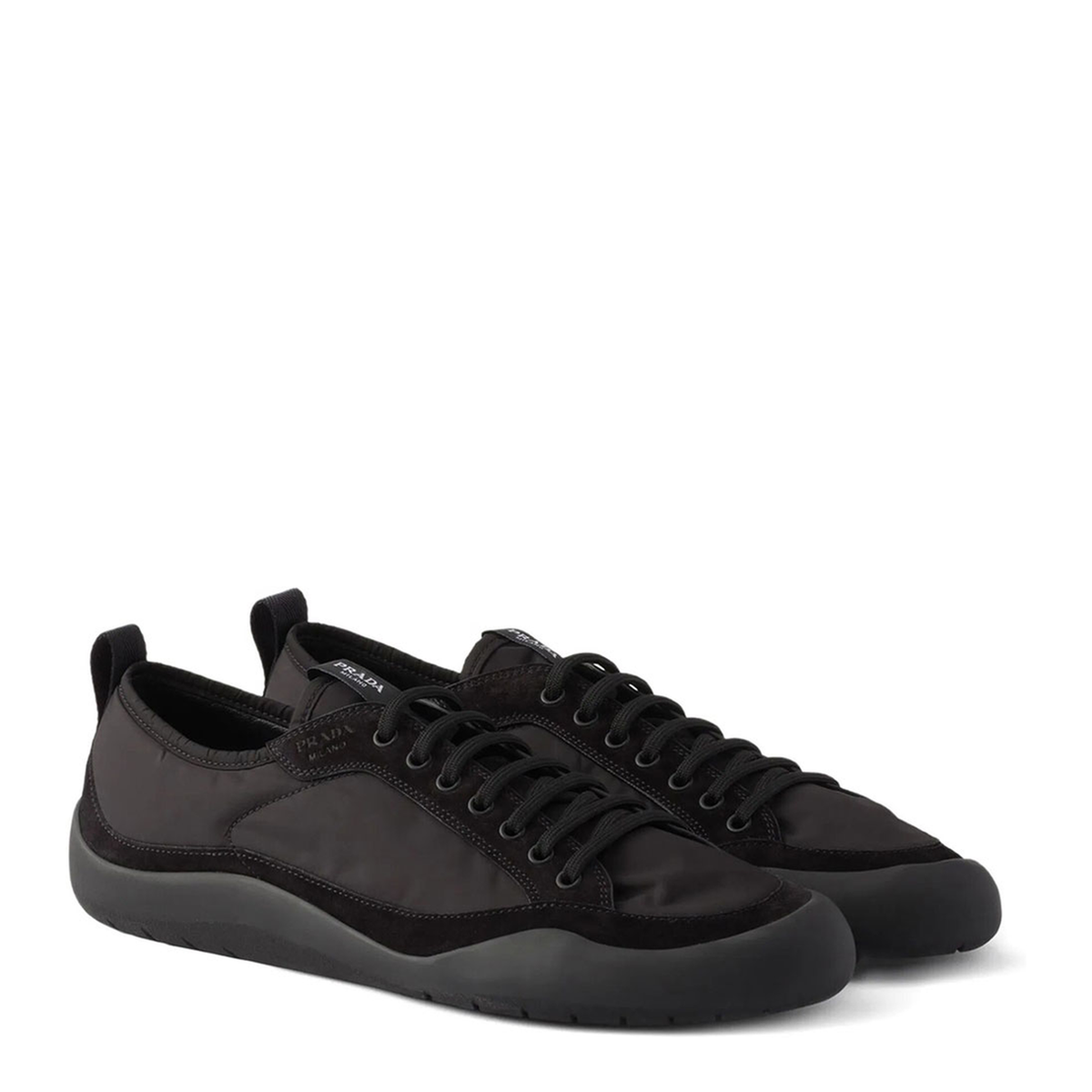 Leather And Fabric Sneakers - Image 3