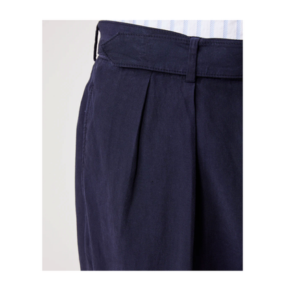 Pierre Cotton-linen Pants In Blue - Image 5