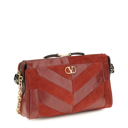 Panthea Shoulder Bag Chevron Pattern - Image 2