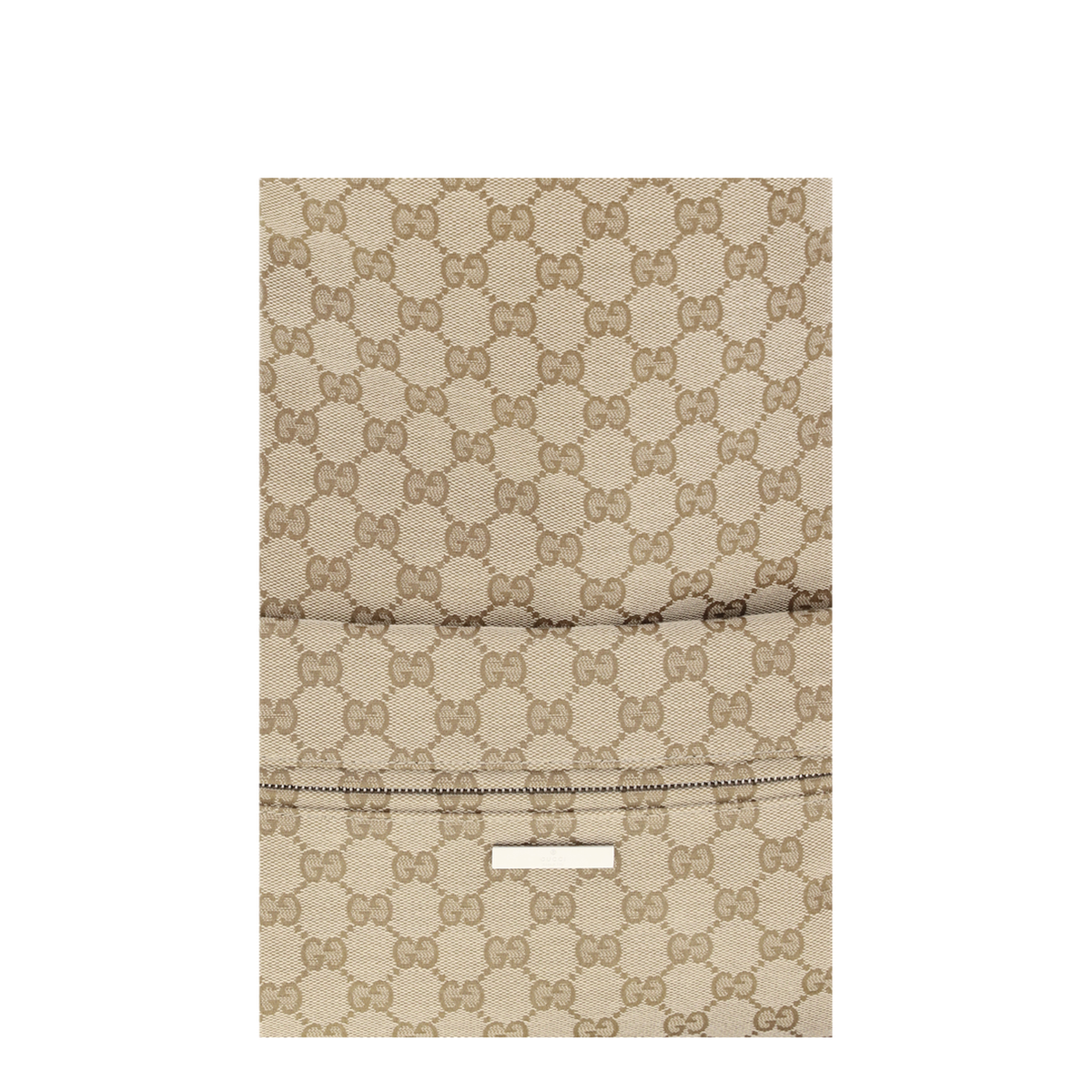Large GG Canvas Backpack - Sand and Dark Brown - Image 3