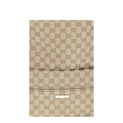 Large GG Canvas Backpack - Sand and Dark Brown - Image 3