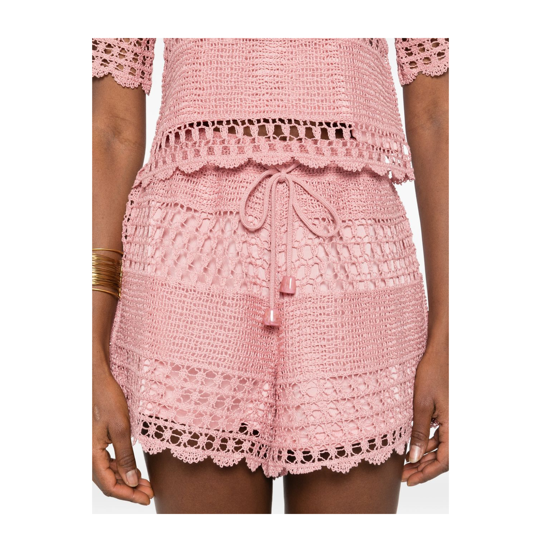 Wanderlust Crochet Cotton Shorts - Image 3
