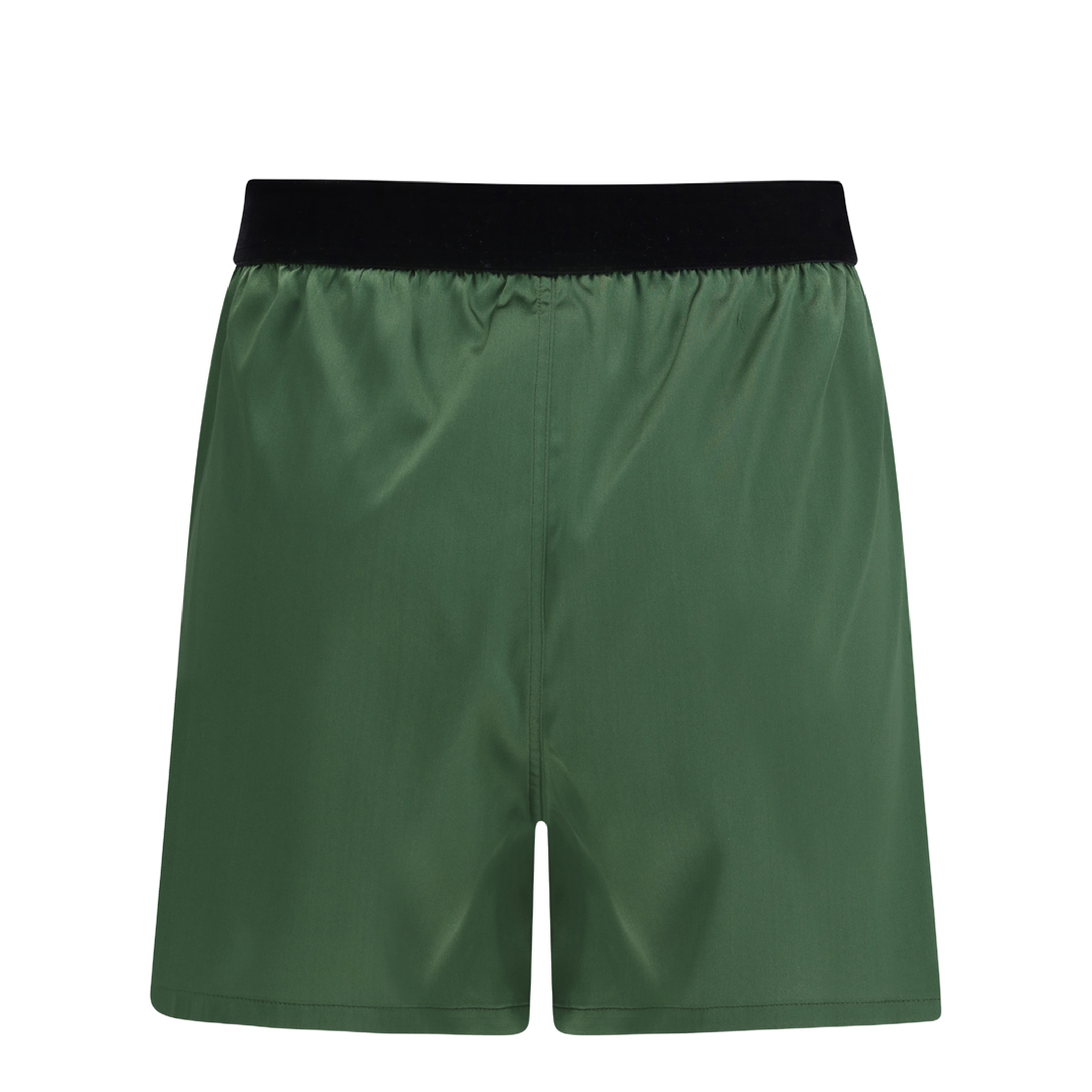 Stretch Silk Satin PJ Shorts - Image 2