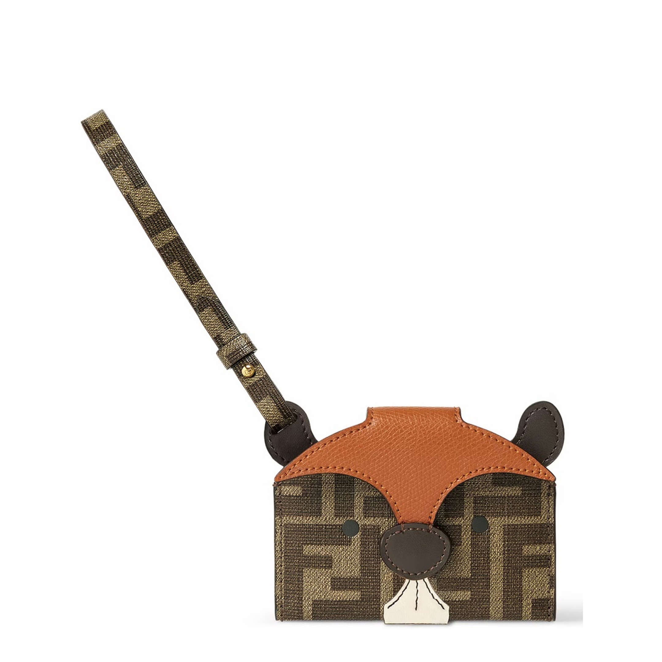 Best Friends Forever Card Case Fabric Brown - Image 1