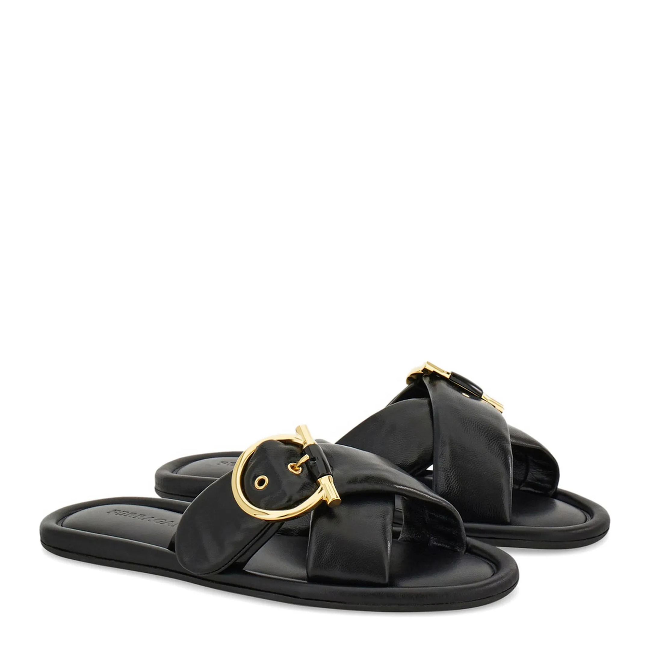 Elyzia Leather Slide - Image 2