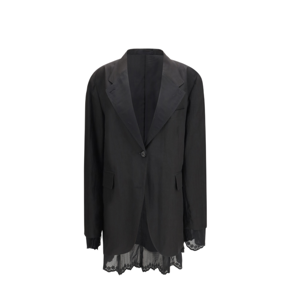 Reversible Drip Single Breasted Blazer - Image 1