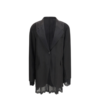 Reversible Drip Single Breasted Blazer - Image 1