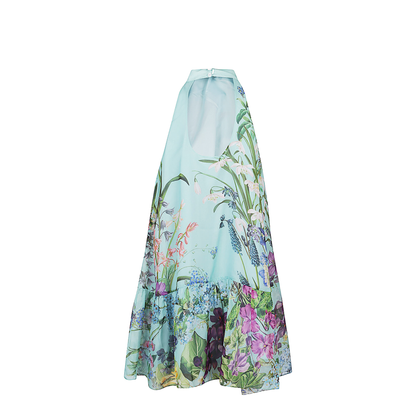 Printed Silk Dress - Image 2