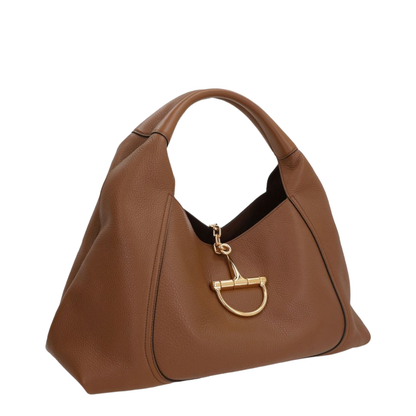 Softbit Maxi Leather Shoulder Bags - Brown - Image 3