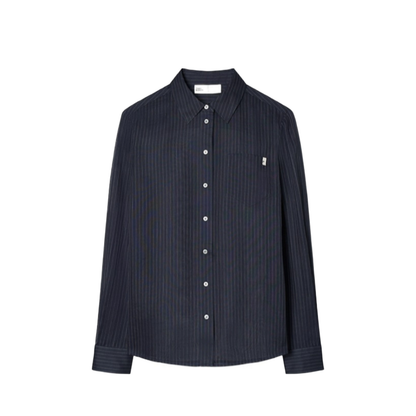 Striped Cotton Shirt - Image 1