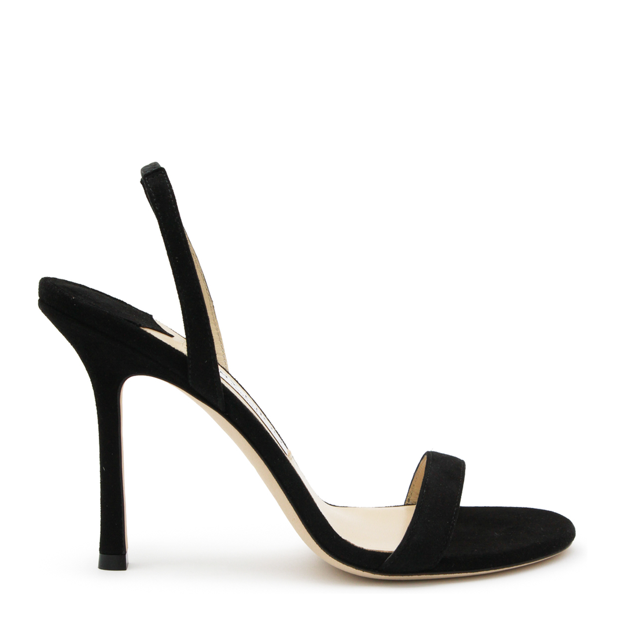 Black Suede Sandals - Image 1