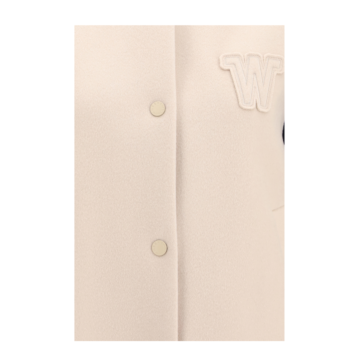 Oversized Bomber In Double Wool - Image 3