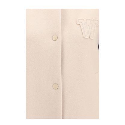 Oversized Bomber In Double Wool - Image 3