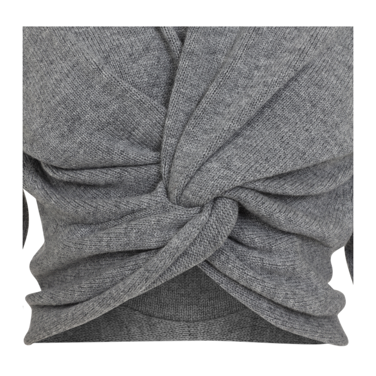 Ruched Crewneck Sweater - Image 3