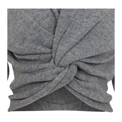 Ruched Crewneck Sweater - Image 3