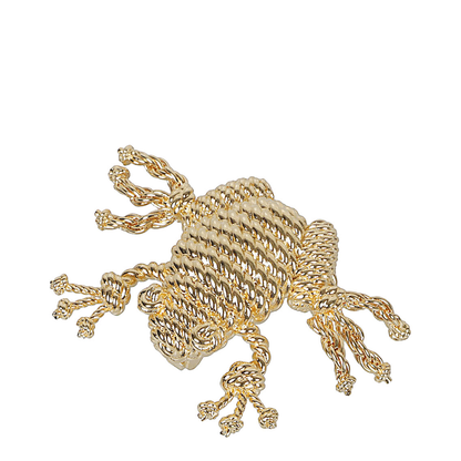Metal Frog Brooch - Image 1