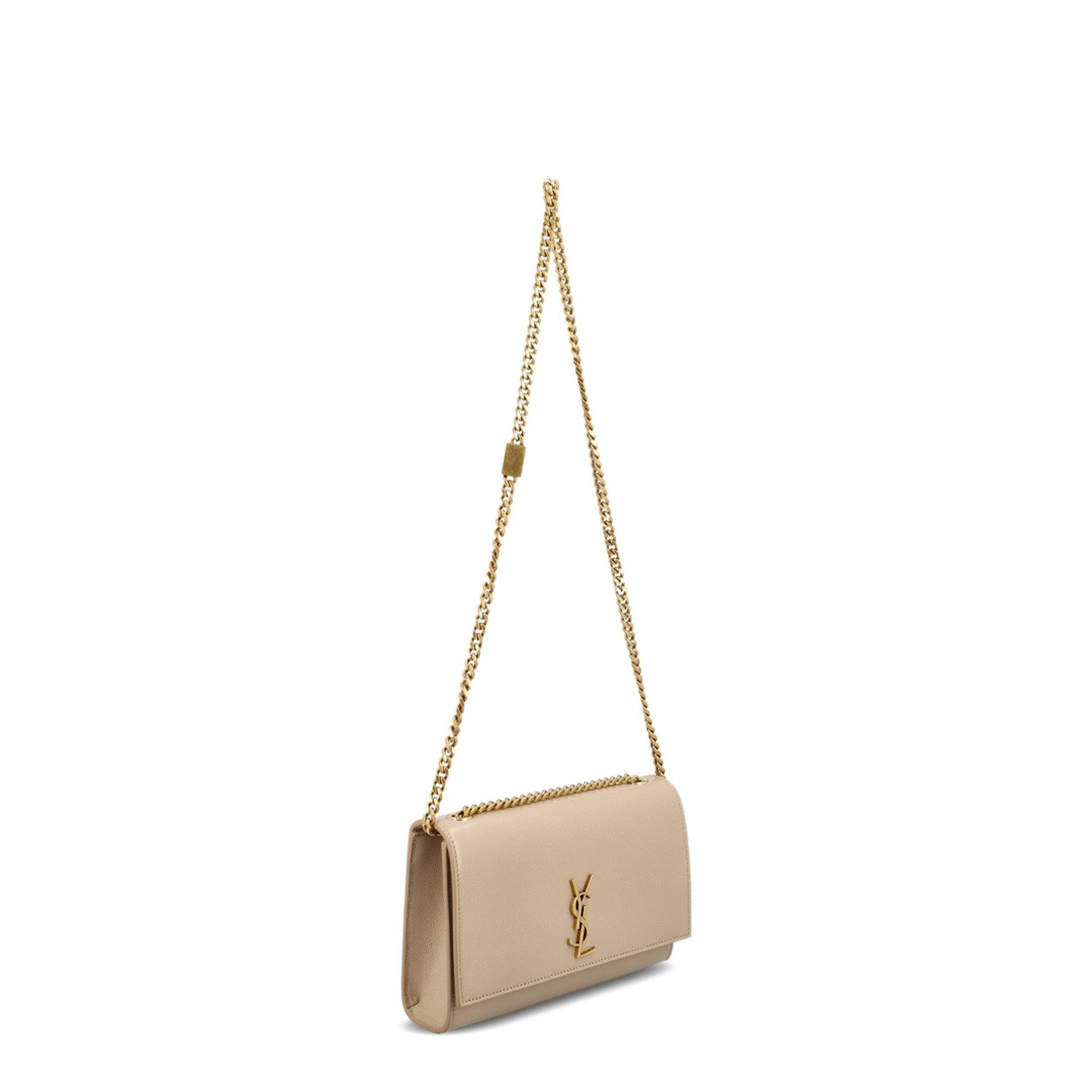 New Kate Small Leather Shoulder Bags - Dark Beige - Image 4