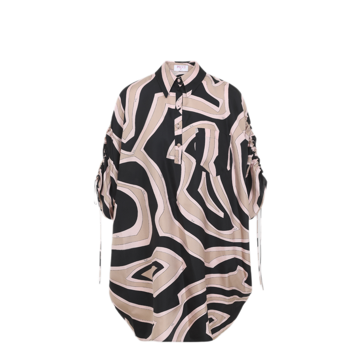 Silk Mini Dress - Image 1