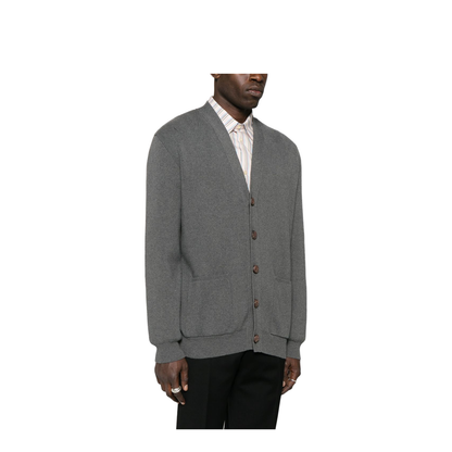 Melange Cotton Cardigan - Image 5